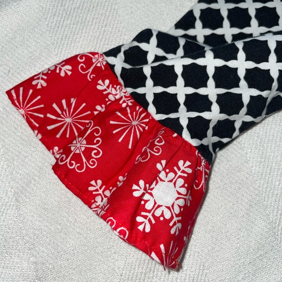 COUNTING DAISIES Chevron snowflake Christmas dress NWT - Picture 4 of 7